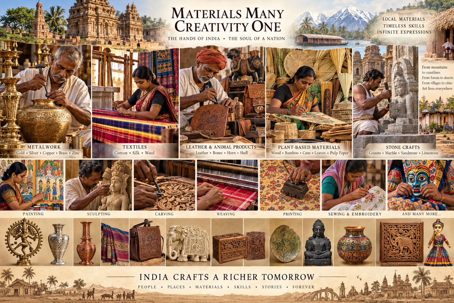 The diversity of Indian art is unparalled