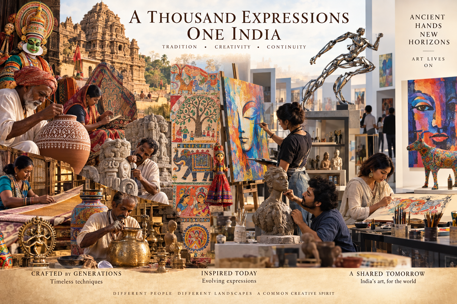 There was or is any country that has the diversity of art